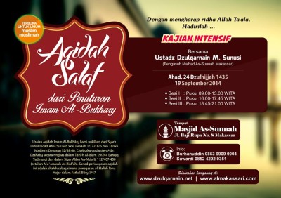 daurah-aqidah-salaf-dari-penuturan-imam-bukhari
